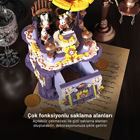 Balody Müzikal İzler – Barok Gramafon (BLEM0001) – Mini Blok Yapı Oyuncakları Seti