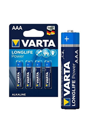 Longlife Power Alkalin Aaa 4'lü Paket