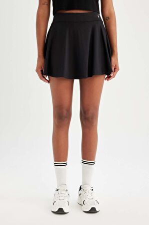 DeFactoFit Sporcu İçi Taytlı Mini Tenis Eteği A2514AX24SPBK81