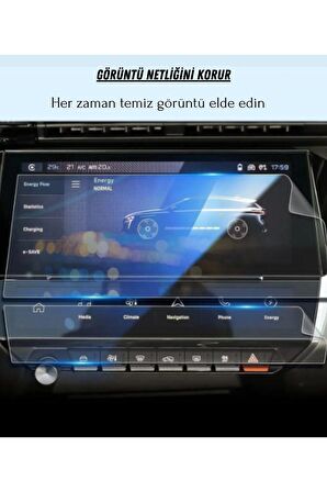 Peugeot 408 Gt Line Navigasyon Ve Bilgi Ekran Uyumlu Nano Ekran Koruyucu