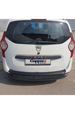 Dacia Lodgy Arka Tampon Eşiği Koruma (Abs) Mat Siyah 2013 Ve Sonrası