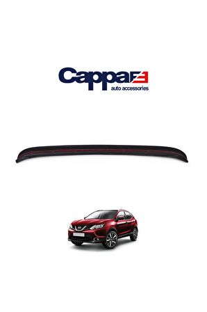 Nissan Qashqai Arka Tampon Eşiği Koruma (Abs) Mat Siyah 2014-2016