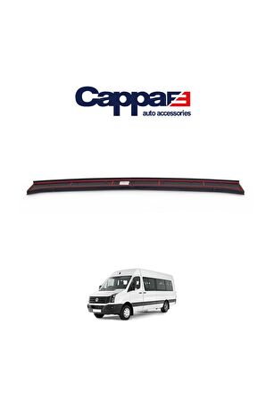 Volkswagen Crafter Arka Tampon Eşiği Koruma (Abs) Mat Siyah 2012-2017