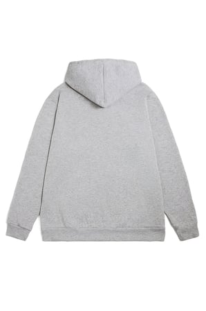 Unisex Star Moon Baskılı Oversize Hoodie Kapüşonlu Sweatshirt