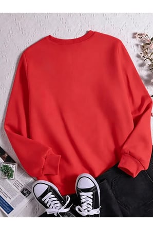 Unisex Emerald Wizard Crest Baskılı Bisiklet Yaka Sweatshirt