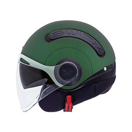 NEXX SX.10 Mat Yeşil Yarım Kask