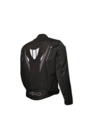 VEXO ELEMENT SİYAH NARDO GRİ MOTOSİKLET MONT