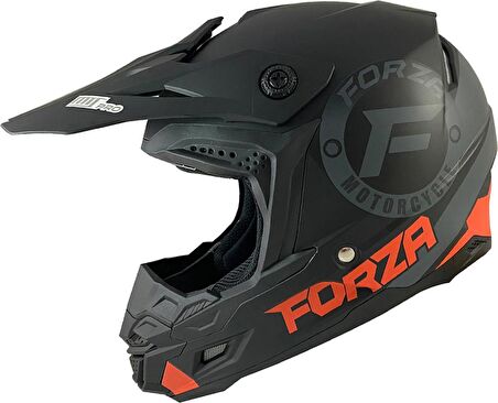 NİKKO MOTOX MAT TURUNCU CROSS KASK