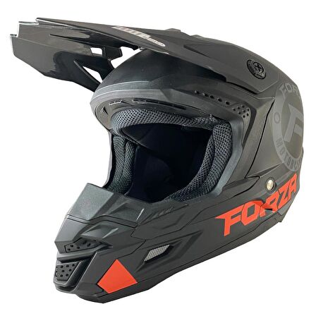 NİKKO MOTOX MAT TURUNCU CROSS KASK