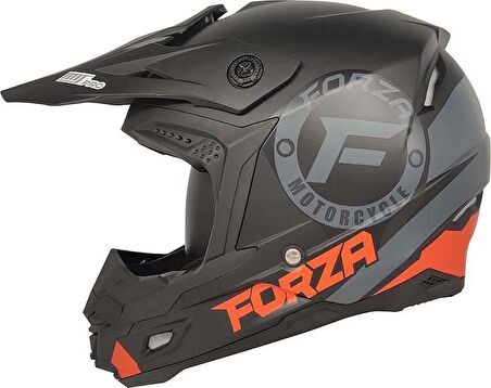 NİKKO MOTOX MAT TURUNCU CROSS KASK