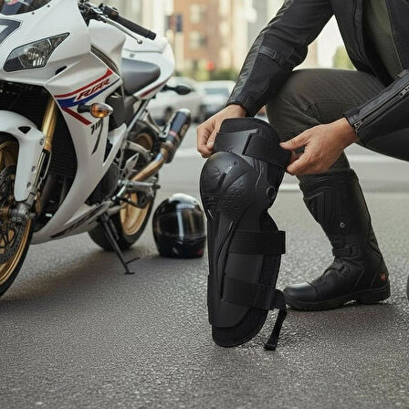 MOTOSHIELD X MAFSALLI KORUYUCU MOTOSİKLET DİZLİK