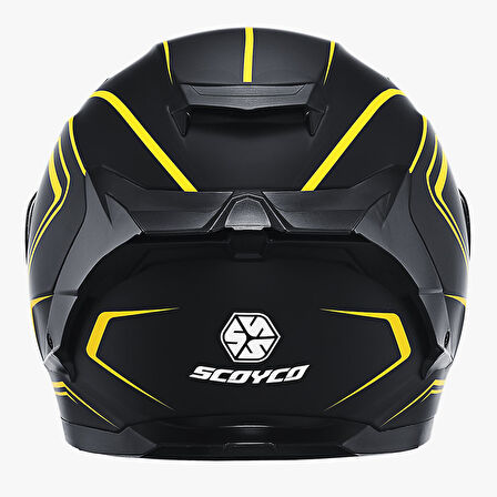 SCOYCO FLASH KAPALI KASK