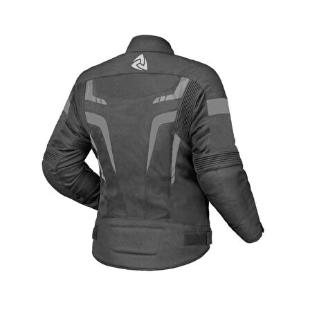 NUKROWEAR STEALTH PRO GRİ 4 MEVSİM KADIN MOTOSİKLET CEKETİ
