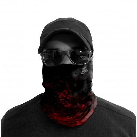 Türk Bayraklı Maske 4 Mevsim Motosiklet ve Outdoor Bandana - Balaklava DN0228