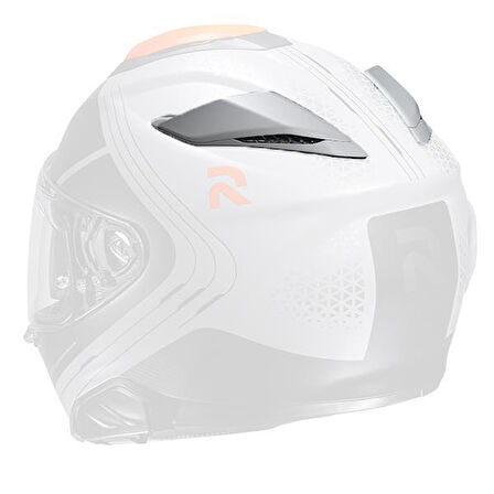 HJC RPHA71 KASK ARKA HAVALANDIRMA METAL SİYAH