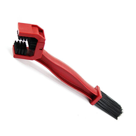 Motosiklet Zincir Temizlik Fırçası Kırmızı