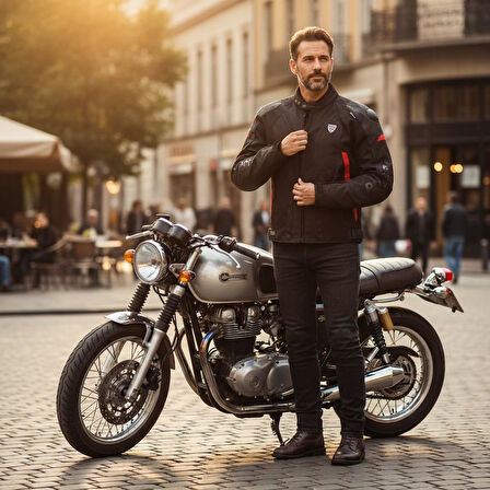 Prosev Yeni 4 Mevsim Mont Hörgüçlü 195 Gp Knight Kırmızı