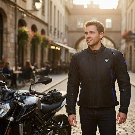 Prosev Yeni 4 Mevsim Mont Hörgüçlü 195 Gp Knight Mavi