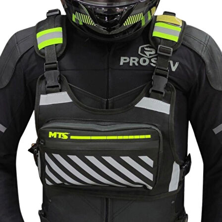 MB018 Mts Reflektörlü Göğüs Çantası