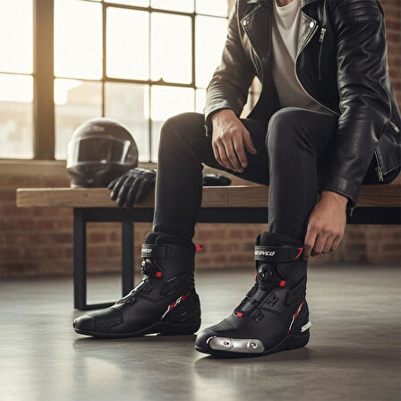 MR002 SCOYCO KORUMALI MOTOSİKLET BOTU