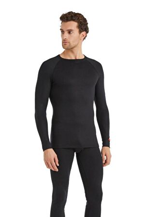 Uzun Kol Thermal Unisex İçlik Siyah C9T5N2O9
