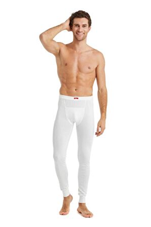 Erkek Thermal Alt İçlik Beyaz C2T6N2O9