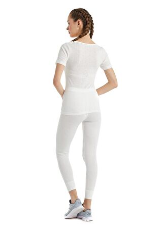 Kadın Kısa Kol Level 1 Beyaz Thermal C7T6N2O1