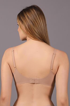 Kadın Lazer Kesim İnce Süngerli Capucıno Hayalet Sütyen C0T5N1O633