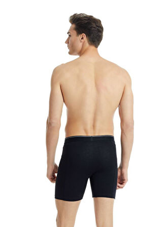 Tender Cotton Büyük Beden Siyah Boxer C6T1N2O9