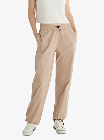 Kadın Kısa Kol Modal Krem T-Shirt Pantolon Takım 60561-63