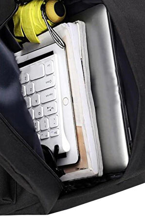Laptop Bölmeli Okul Çantası Be Your Trend Siyah Pembe 1901