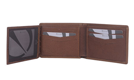 Grande Hakiki Deri Erkek Cüzdan Taba 1706