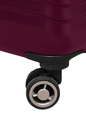 Kabin Boy %100 Polikarbon Valiz Bordo 1811