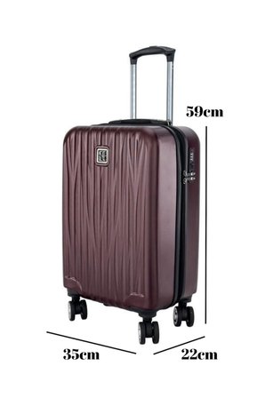 Kabin Boy %100 Polikarbon Valiz Bordo 1815