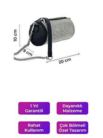Kriste Bell Kadın Çantası Çapraz Askılı Siyah 26313