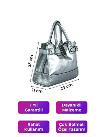 Kriste Bell Kadın Çantası  Gümüş 26328