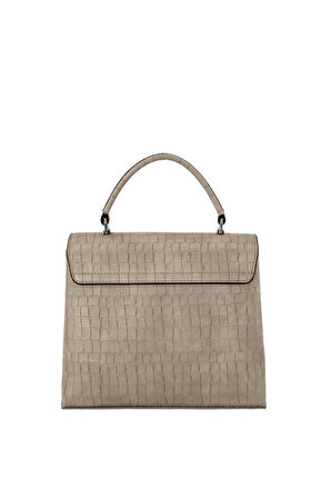 Kriste Bell Kadın Çanta Kroko Vizon 7145