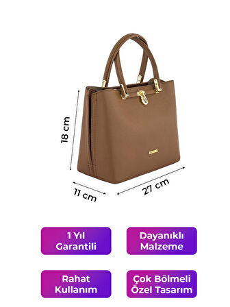 Kriste Bell Kadın Çanta Taba 7190