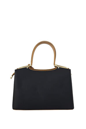 Kriste Bell Kadın Çanta Siyah-Taba 7249