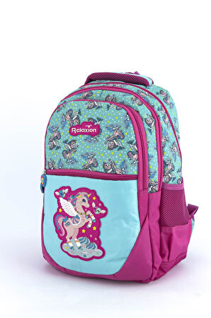 Relxion İlkokul Çantası Beslenmeli Unicorn 1350