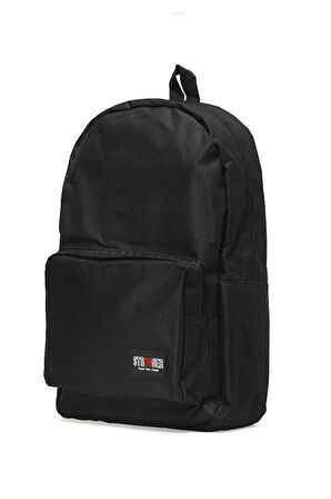 Trend Okul Sırt Çantası (Laptop Bölmeli) Siyah 1155