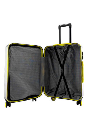 Büyük Boy Valiz 4x2 Teker Mor 1165