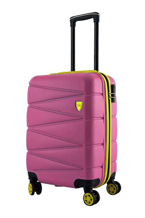 Kabin Boy Valiz 4x2 Teker Pembe 1164