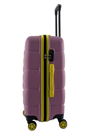 Büyük Ve Kabin Boy 2'li Valiz Seti  4x2 Teker Rose 1164