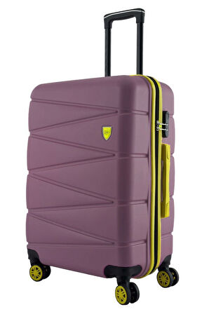 Büyük Ve Kabin Boy 2'li Valiz Seti  4x2 Teker Rose 1164