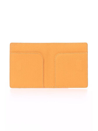Grande Hakiki Deri Erkek Kartlık Cüzdan Sarı 762