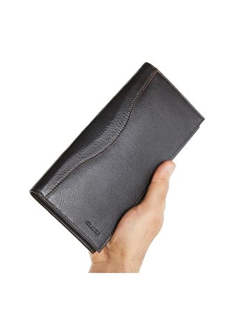 Grande Hakiki Deri Erkek Çeklik Kahve 1361