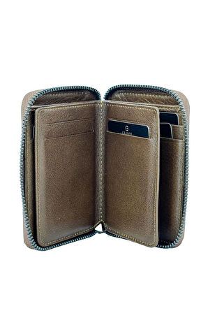 Grande Hakiki Deri Erkek Cüzdan Kahve 1786