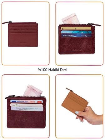 Grande Hakiki Deri Erkek Cüzdan Buz Mavisi 820