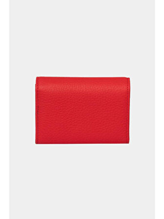 Grande Hakiki Deri Kartlık Kırmızı 841